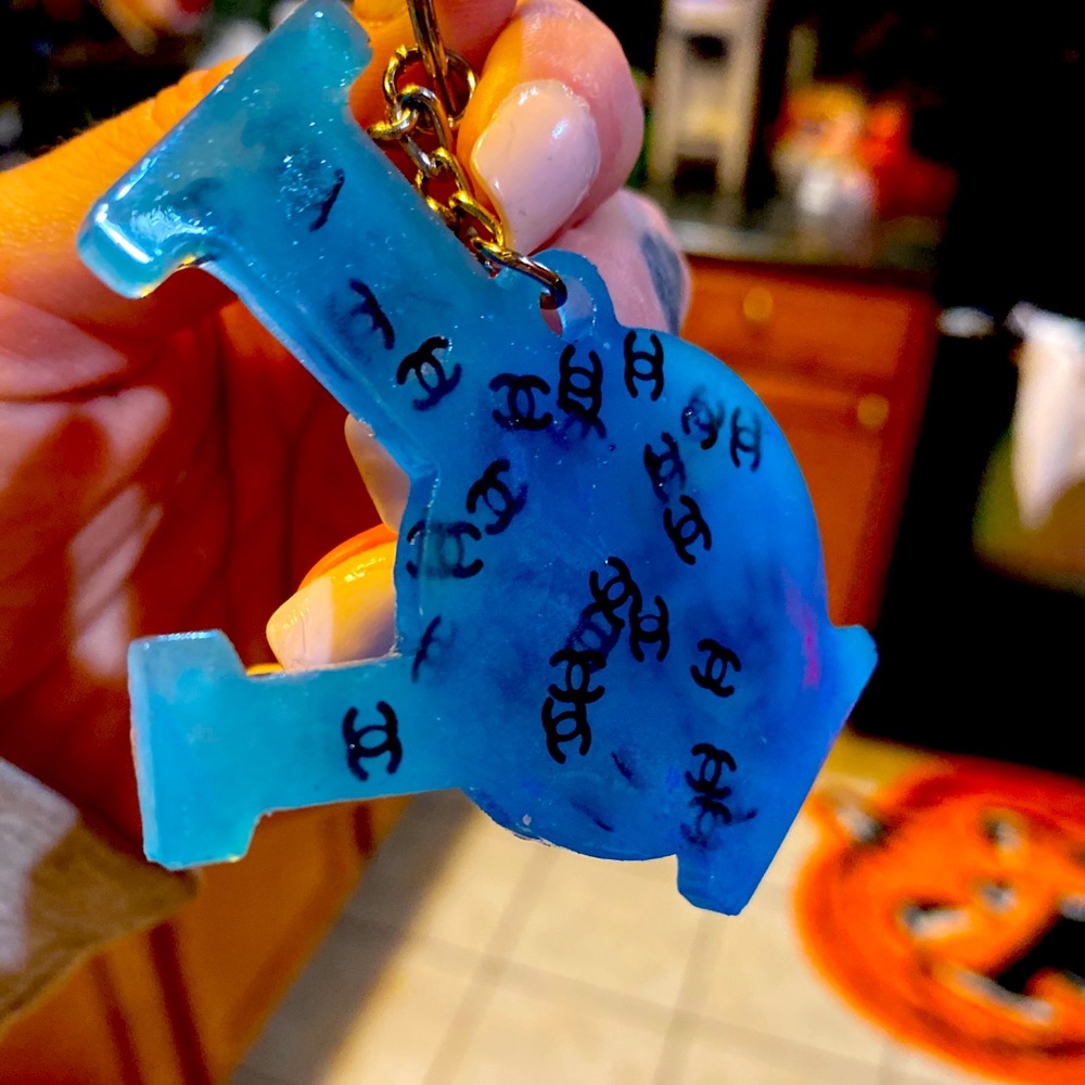 Glo in the dark keychain